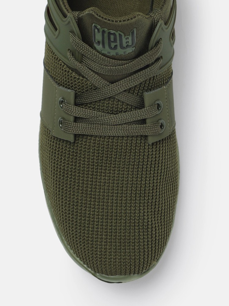 Olive green sport clearance shoes