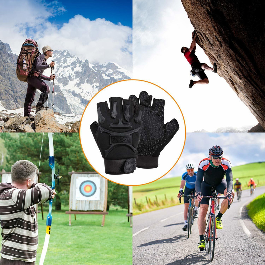 Leosportz Alligator Style Finger less Gloves Non Slip Cycling Gloves Bike Bicycle Riding Driving Gloves Buy Leosportz Alligator Style Finger less Gloves Non Slip Cycling Gloves Bike Bicycle Riding Dri...