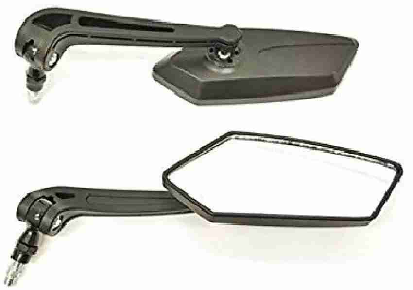 Fancy side mirrors for bike clearance
