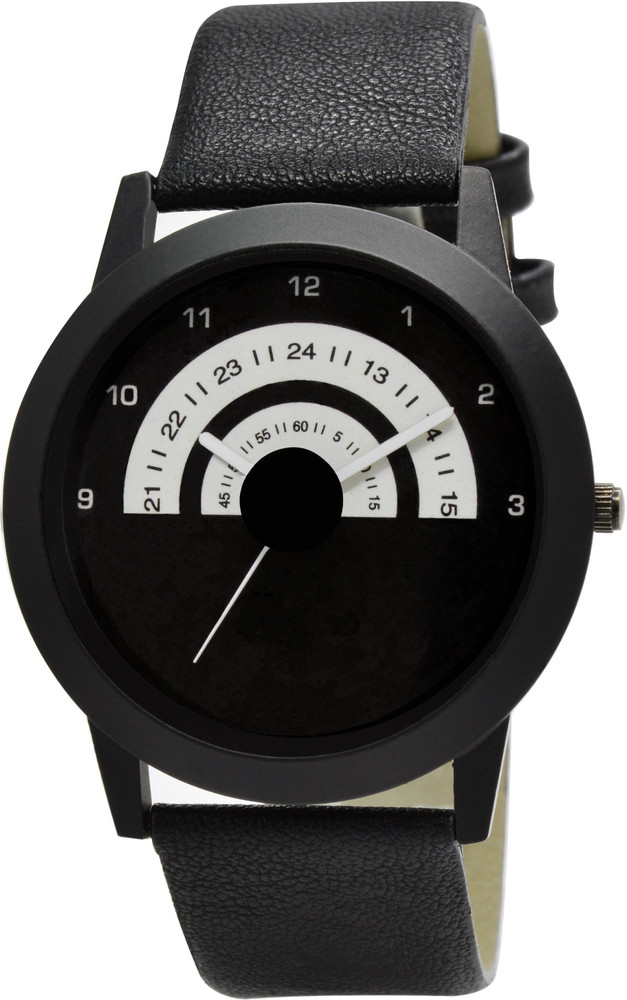 Varni Retail Watches Girls Watches Boy Watches Analog Watch For Men Buy Varni Retail Watches Girls Watches Boy Watches Analog Watch For Men Stylist Half Analog Dial Black Leather Wrist Watch For Boys