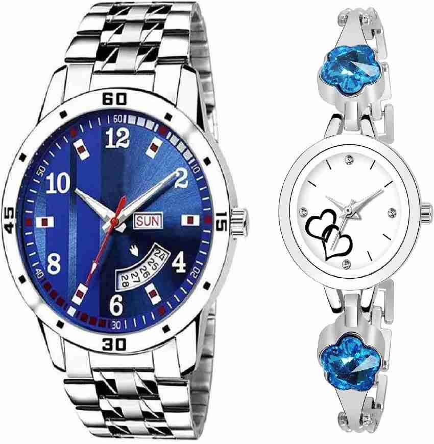 FORVI day and date combo Analog Watch For Couple Buy FORVI day