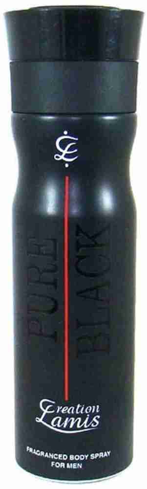 Pure black on sale spray