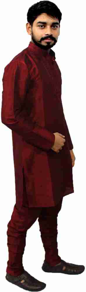 Raunak Chikan Men Kurta Churidar Set Buy Raunak Chikan Men Kurta