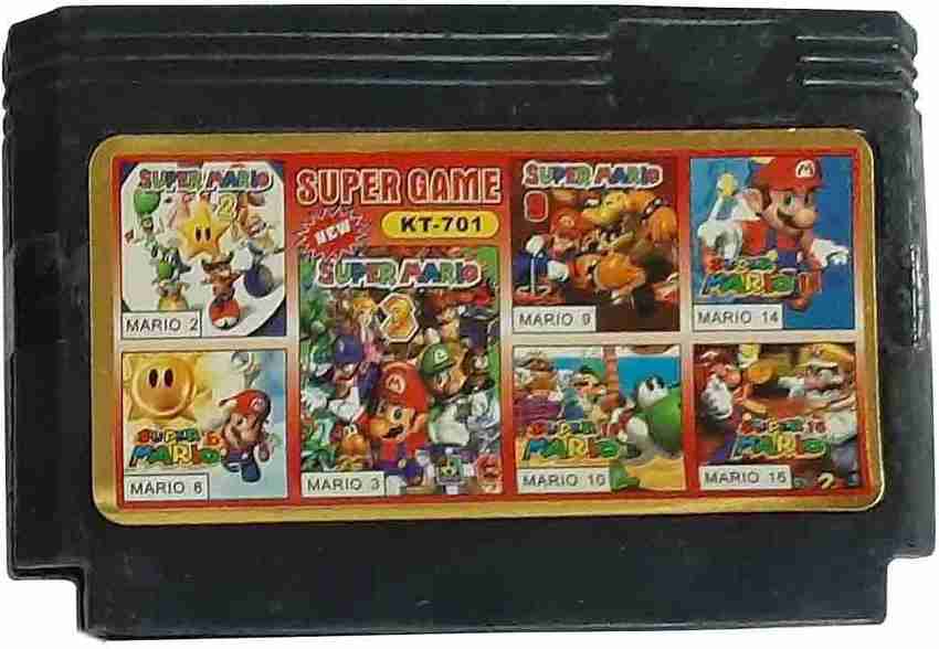 VK MART 8 Bit Tv Video Games Cassettes Including 7 in1 all mario game Gaming Accessory Kit VK MART Flipkart