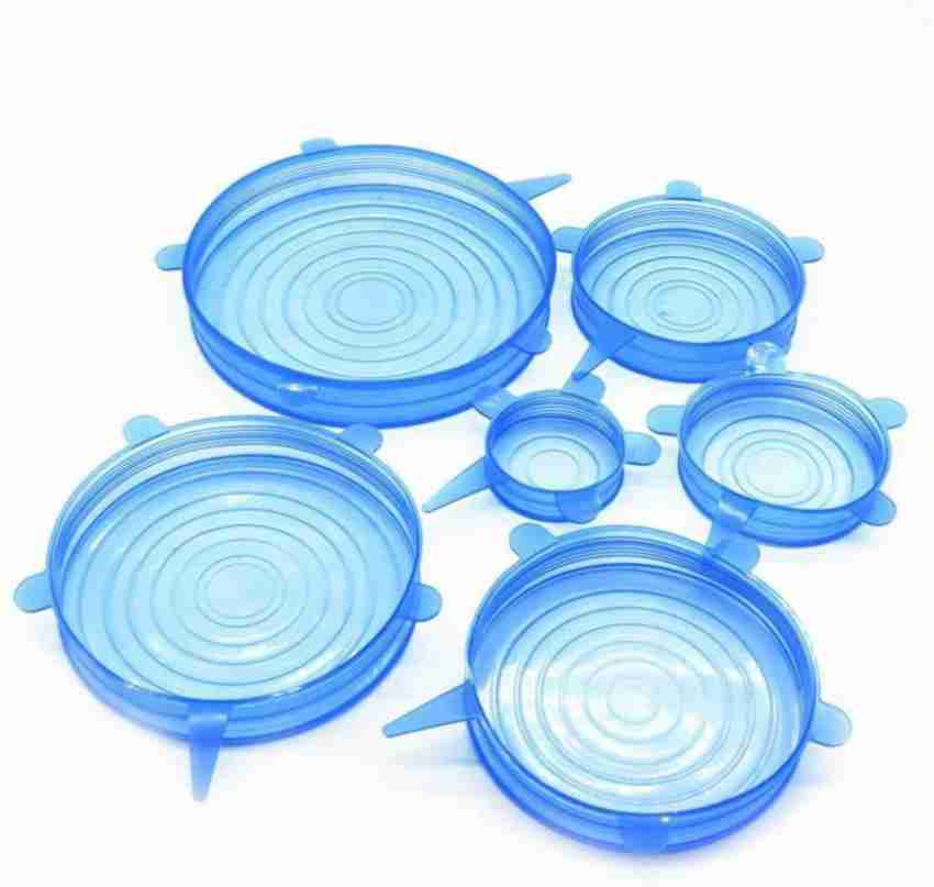 60 Pack Silicone Stretch Lids 2.6 Inch Reusable Silicone Lids Microwave  Cover fo