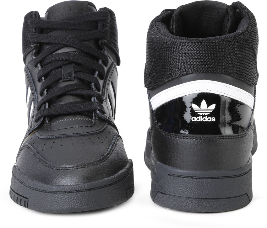 Mens black high top adidas hot sale
