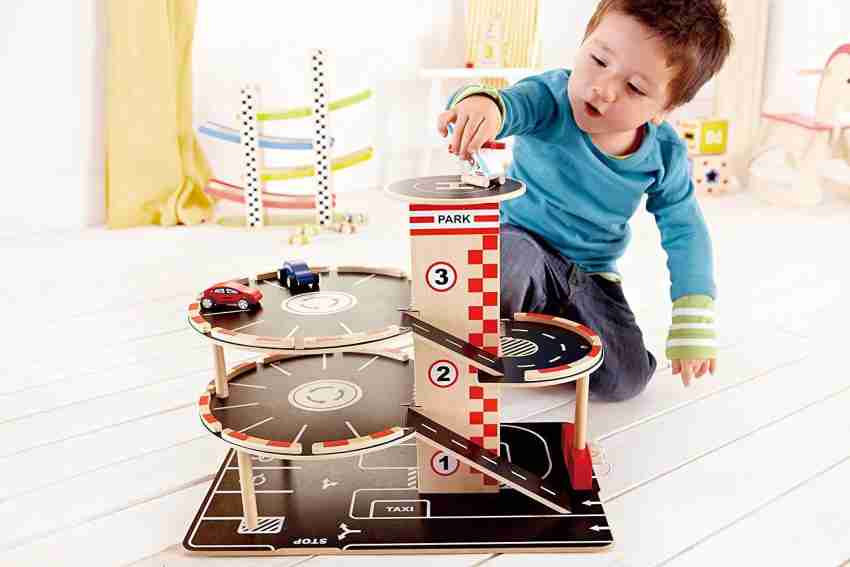 Hape Park and Go Kids Wooden Toy Car Garage Playset Park and Go Kids Wooden Toy Car Garage Playset Buy Boy toys in India. shop for Hape products in India