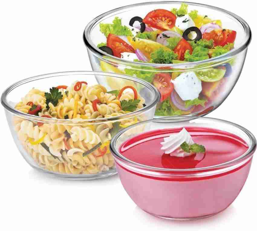 Buy Borosilicate Mixing Bowl with Microwavable Lid - Treo by Milton