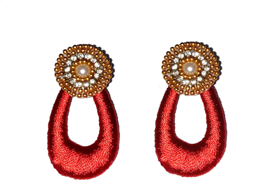 New thread earrings shop
