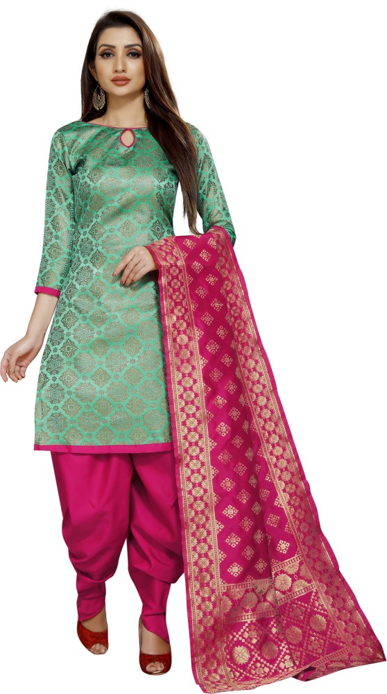 Brocade churidar stitching on sale designs