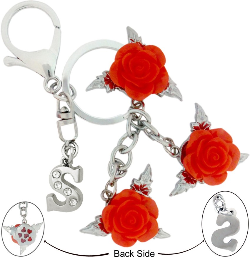 Red sale rose keychain