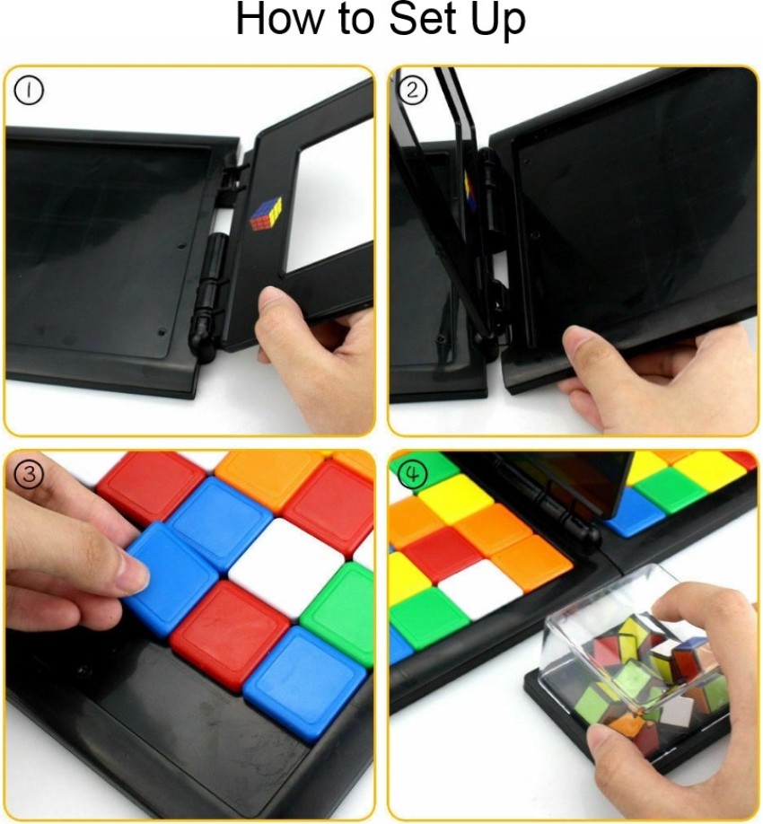 Rubik's Race is a Two-Player Competitive Board Game