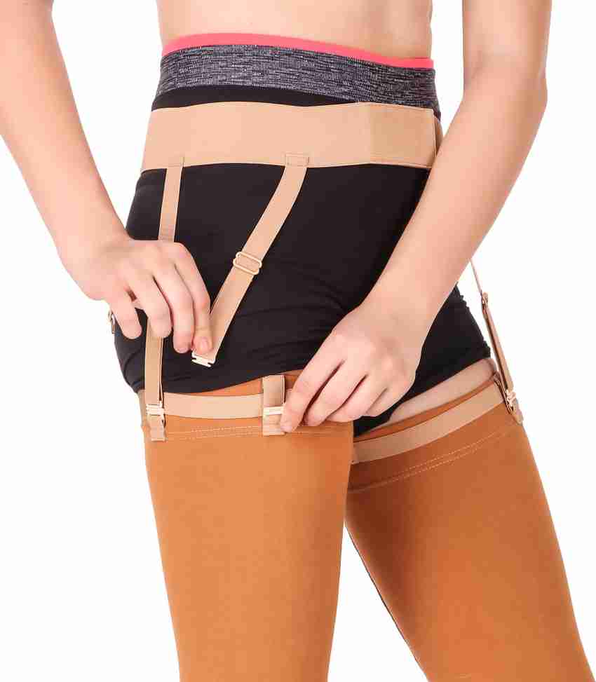 Suspender belt for compression stockings cheap