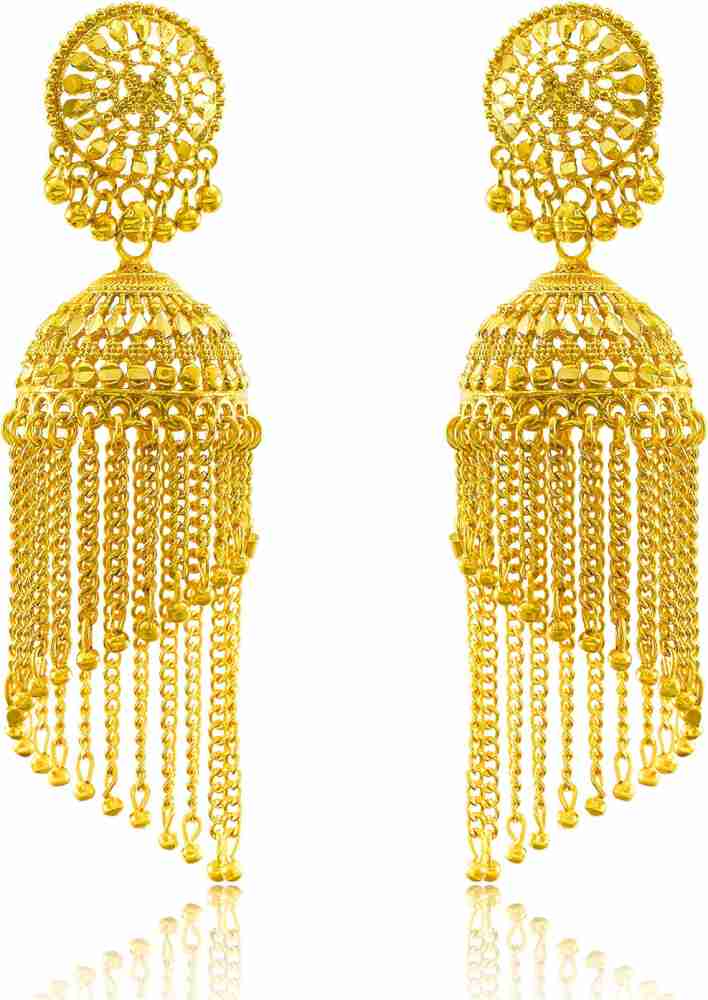 Gold on sale ka jhumka