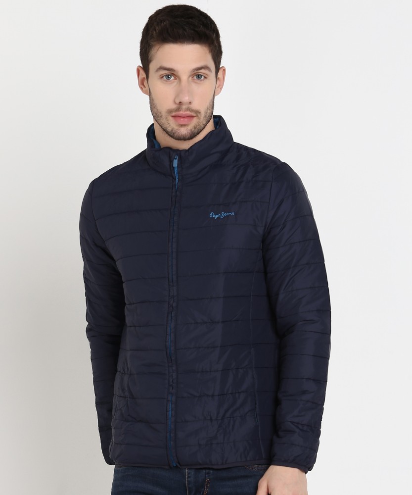 Pepe jeans full sleeve solid best sale men's jacket