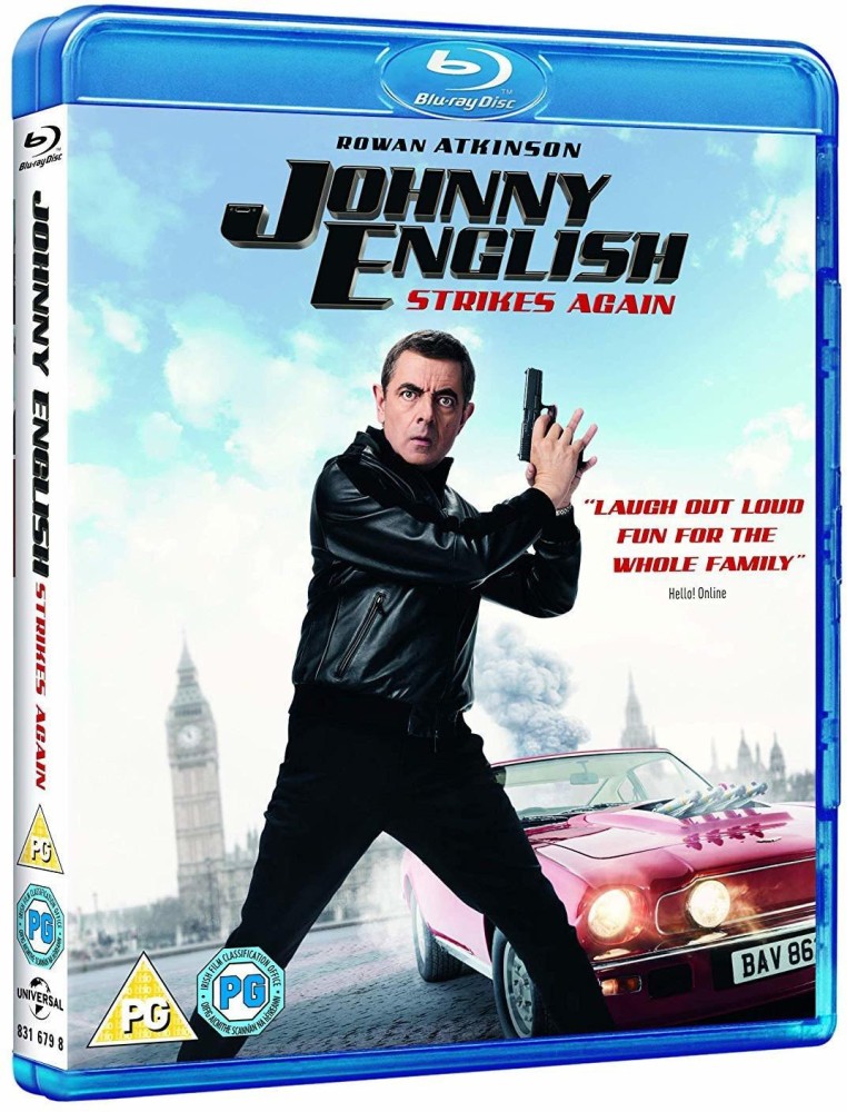 Johnny English Strikes Again Blu ray Digital Download Region