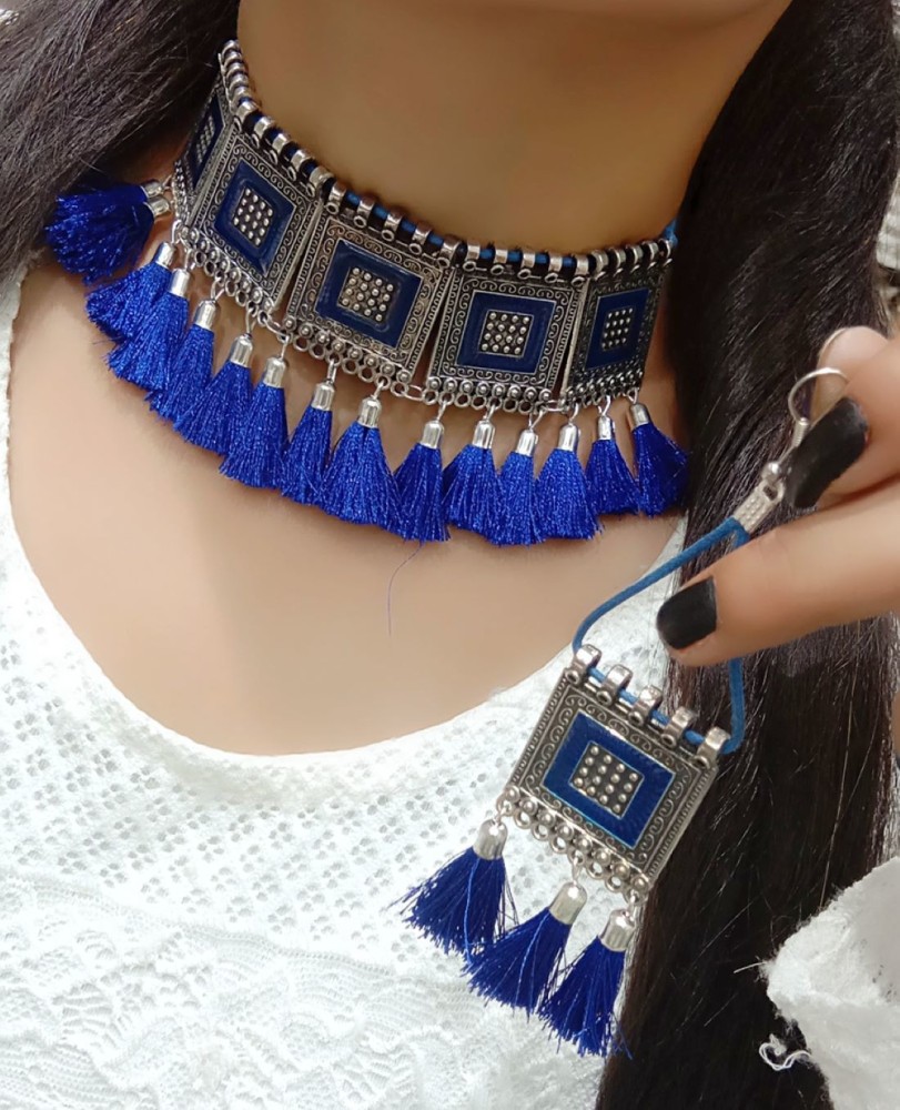 Choker necklace online on sale flipkart