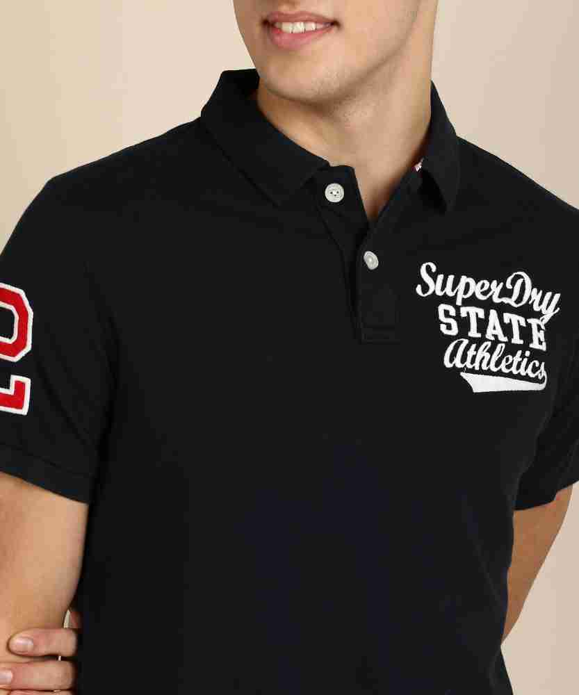 Cotton Collar Neck Original Superdry Polo T Shirts