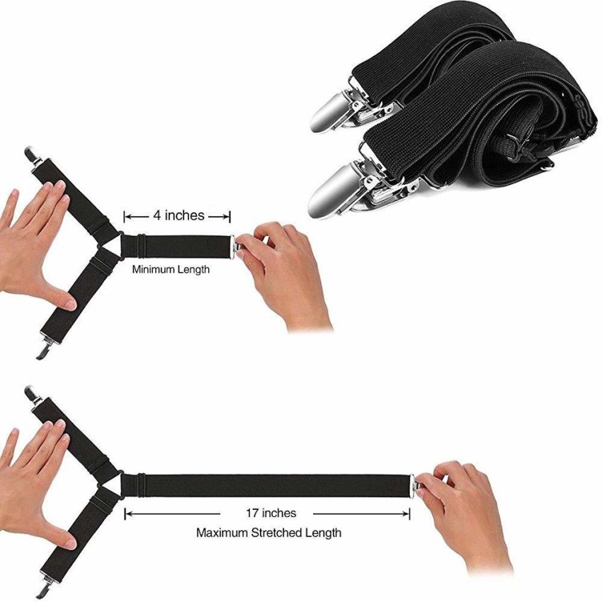 3pcs Bed Sheet Fasteners, Non-slip Mattress Clips, Safe