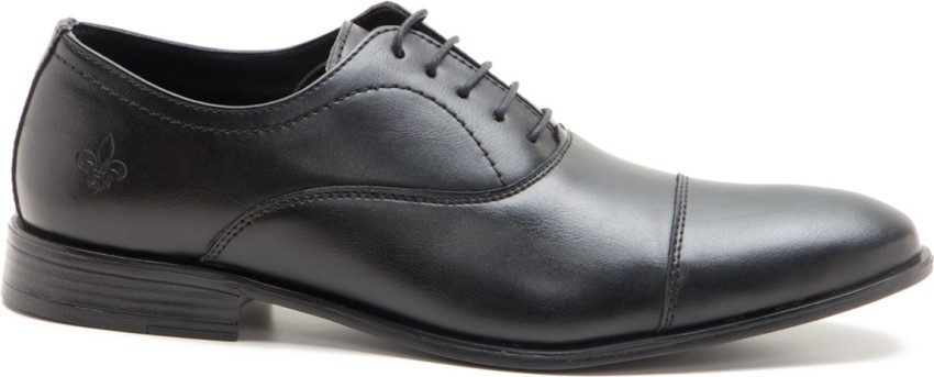 Bond street black sale formal shoes