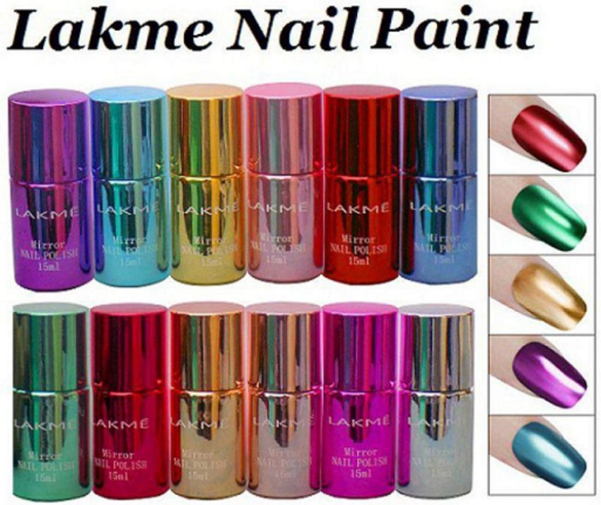 Buy Lakme Set Of 2 Nail Polish - Nail Polish for Women 7763371 | Myntra