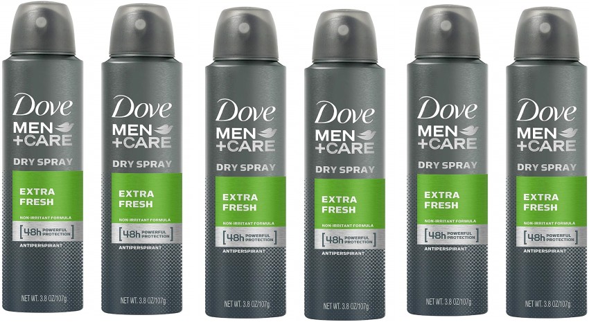 6 Pack Dove Men Care Antiperspirant Deodorant Spray Sport Active Fresh  250ML New