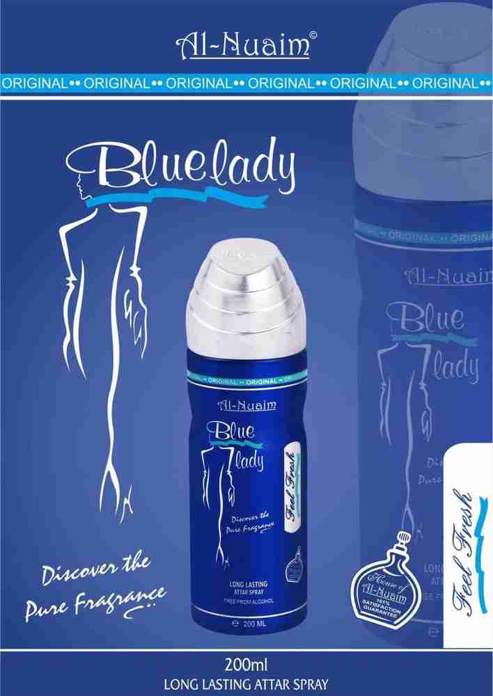 Blue lady deo spray on sale