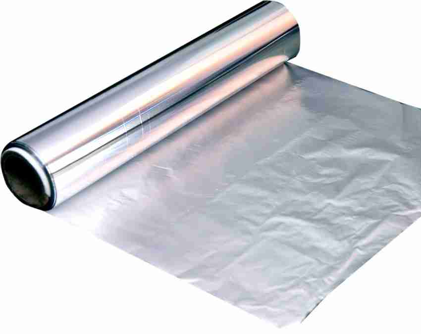 KRIEITIV Aluminum Foil 1.47 feet Width 164 feet Length (241 Square Feet)  Pure Aluminum Tin Foil Roll for Cooking,Baking and BBQ : : Kitchen