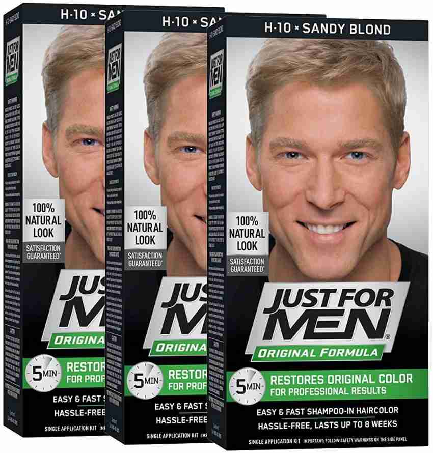 Just for Men Original Formula, Easy and Fast Shampoo-In Men's Hair