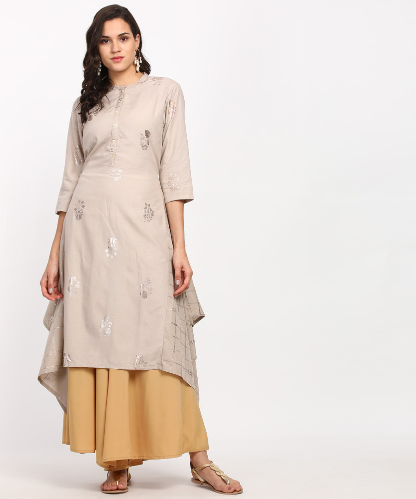 Asymmetric store kurti flipkart