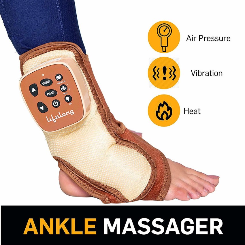Lifelong LLM207 Rechargeable Pain Relief Ankle Massager - Lifelong 