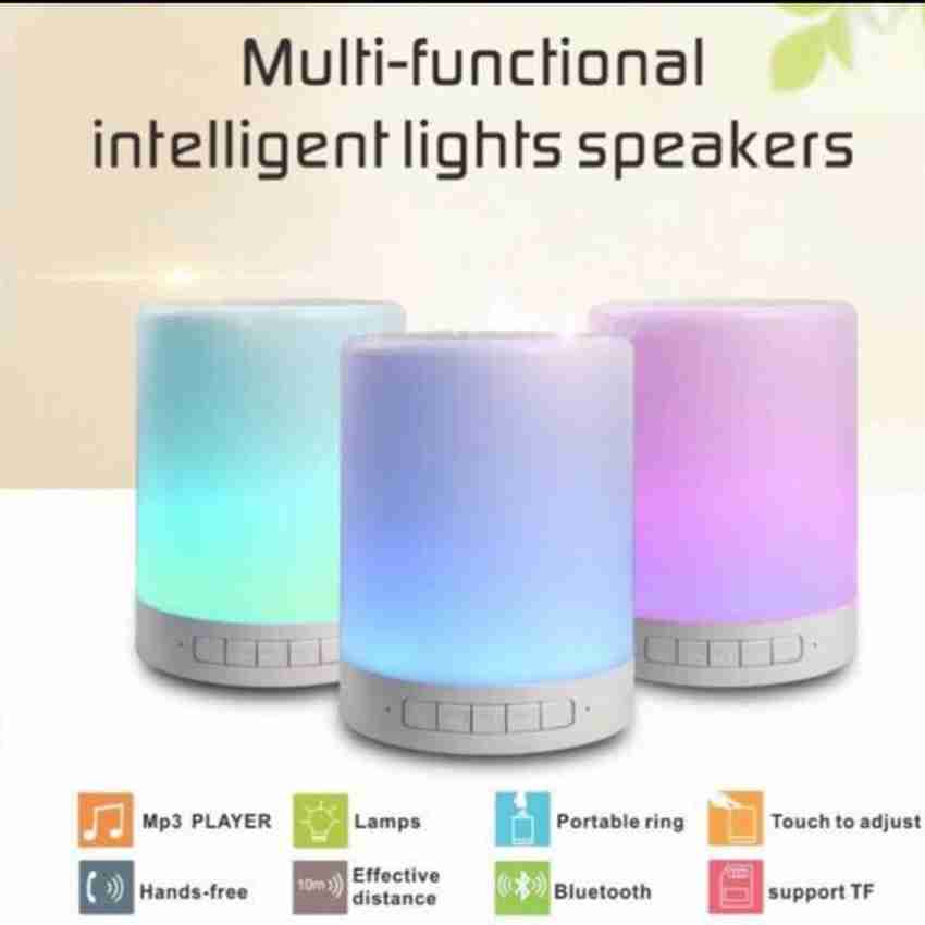 Boombeatz bluetooth speaker with led top mood light
