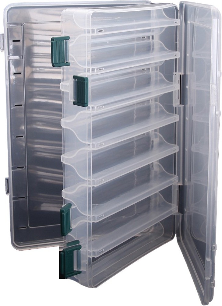 Redoak 3028OUT-Double Sided Portable Fishing Tool Tackle Box - 16  Compartments Storage Box Price in India - Buy Redoak 3028OUT-Double Sided  Portable Fishing Tool Tackle Box - 16 Compartments Storage Box online