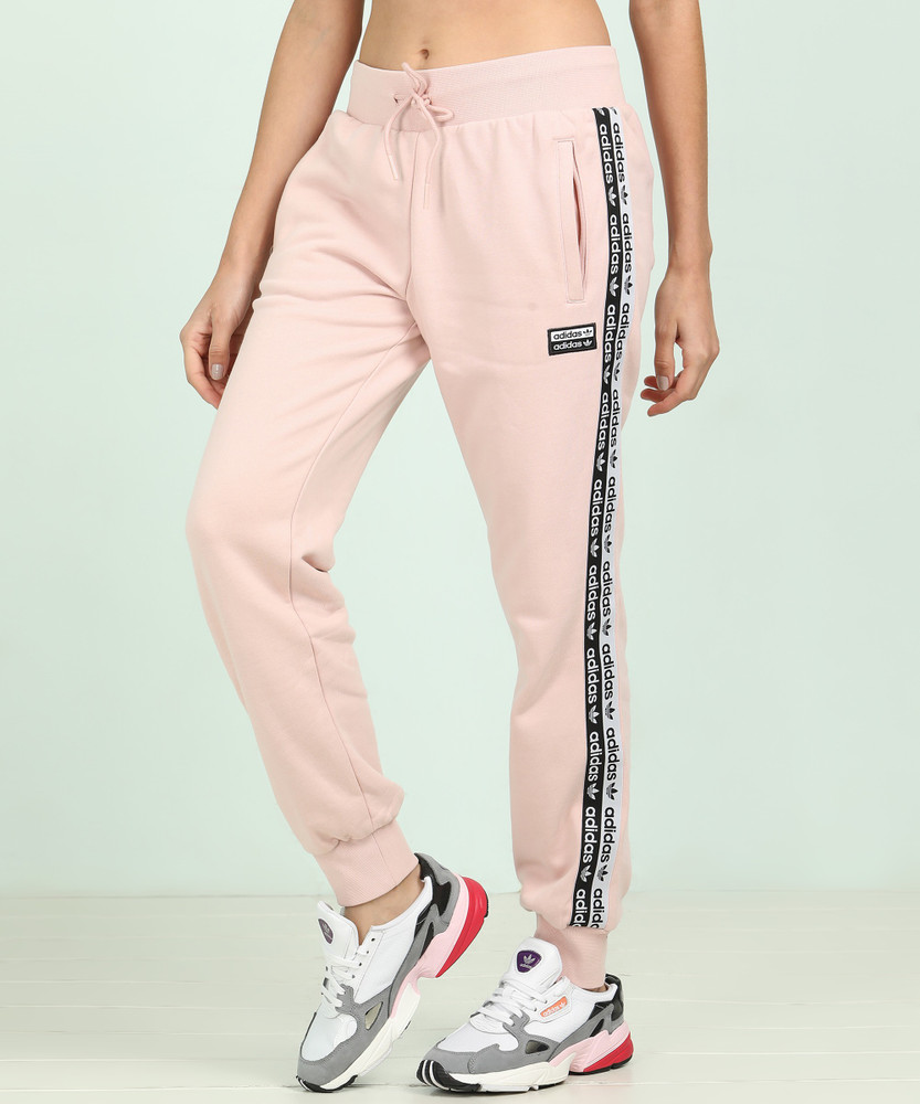 Adidas pink track pants shop