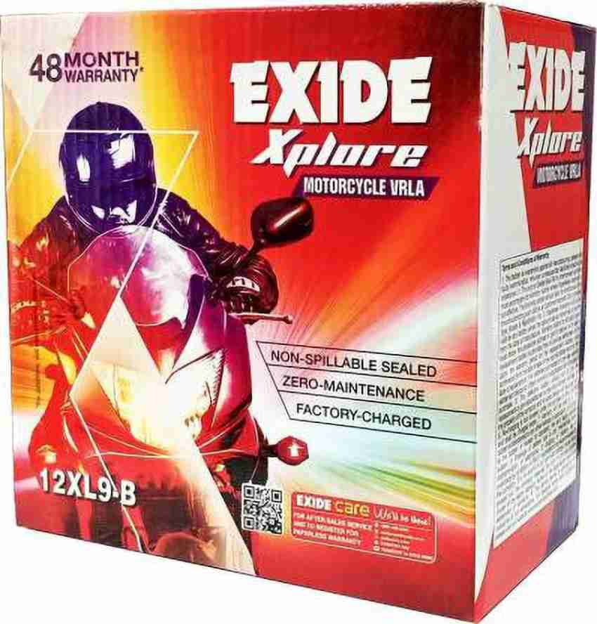 Exide pulsar 220 discount bike battery price