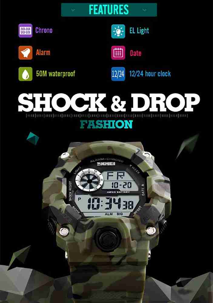 SKMEI Multifunction Digital Watch For Men Buy SKMEI Multifunction Digital Watch For Men ORG Original 1019 Super Strong Army Digital Sports Watch Online at Best Prices in India Flipkart
