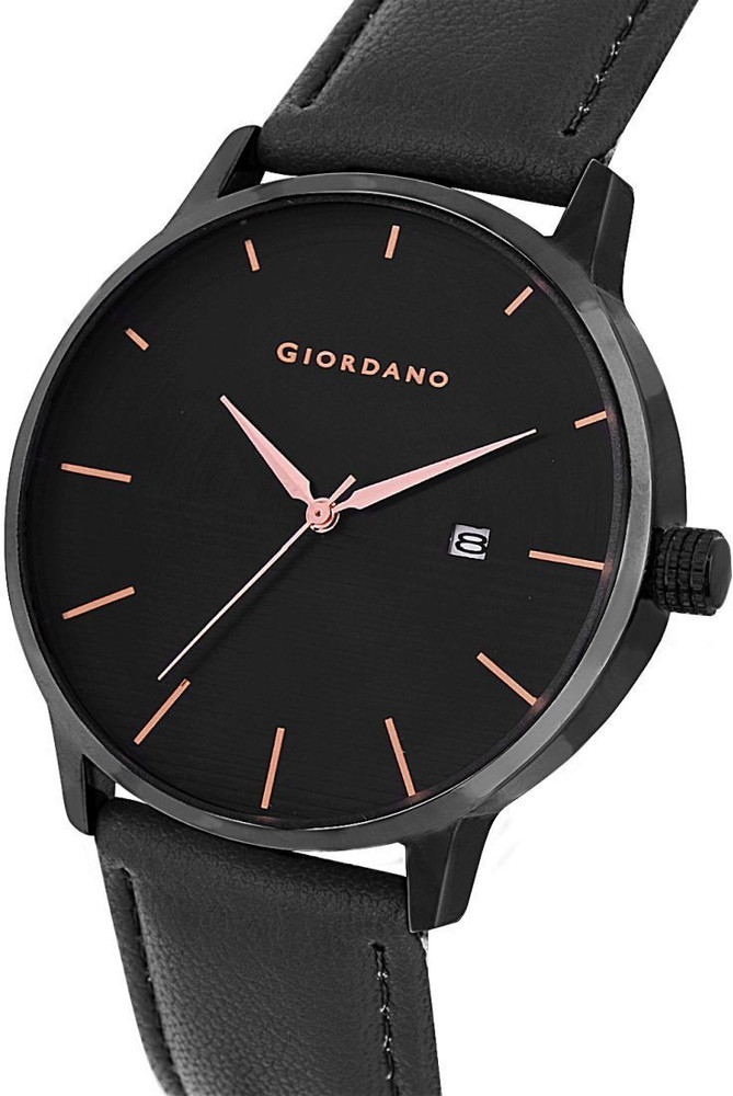 Giordano watch on sale leather belt