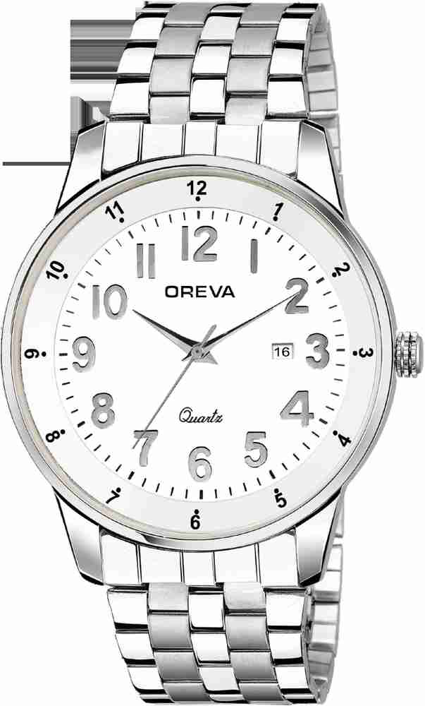 OREVA E ORG 3015 S W Analog Watch For Men Buy OREVA E ORG 3015 S W Analog Watch For Men Date Featured Online at Best Prices in India Flipkart