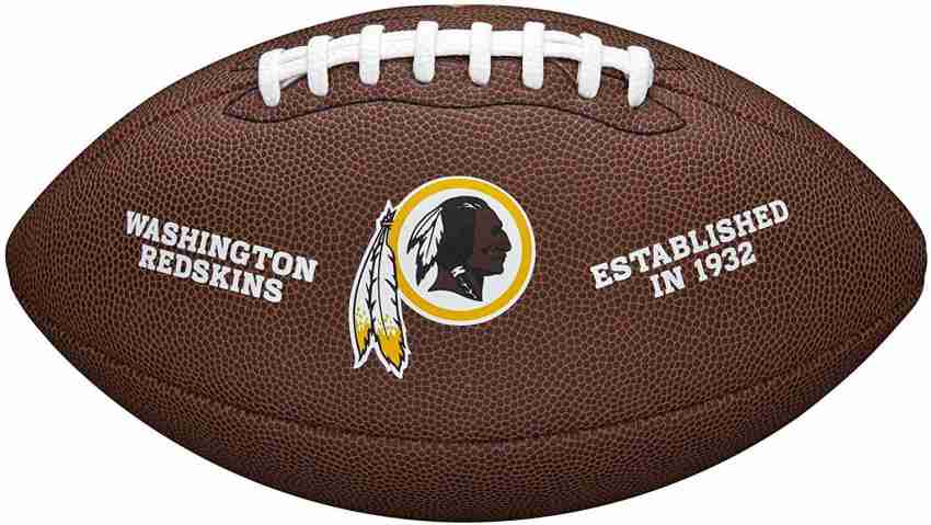 WILSON Washington Redskins Logo Football Rugby Ball - Size: 5 - Buy WILSON  Washington Redskins Logo Football Rugby Ball - Size: 5 Online at Best  Prices in India - Sports & Fitness