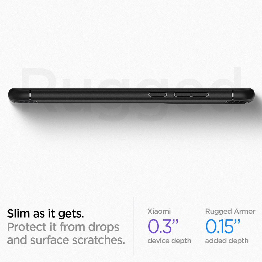 Spigen Rugged Armor Back Cover for Mi Redmi Note 8 Pro Spigen Flipkart