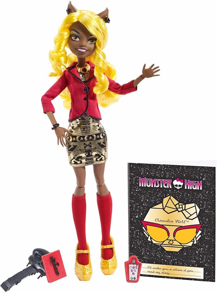 Monster high clawdia cheap wolf doll