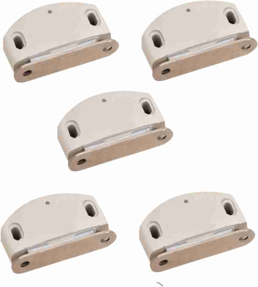 Magnetic Catches Catch, Cabinet & Door Magnet Latch Catch Cabinet Hardware  Fittings for Cupboards, Drawers, Closet Brown 6pcs 