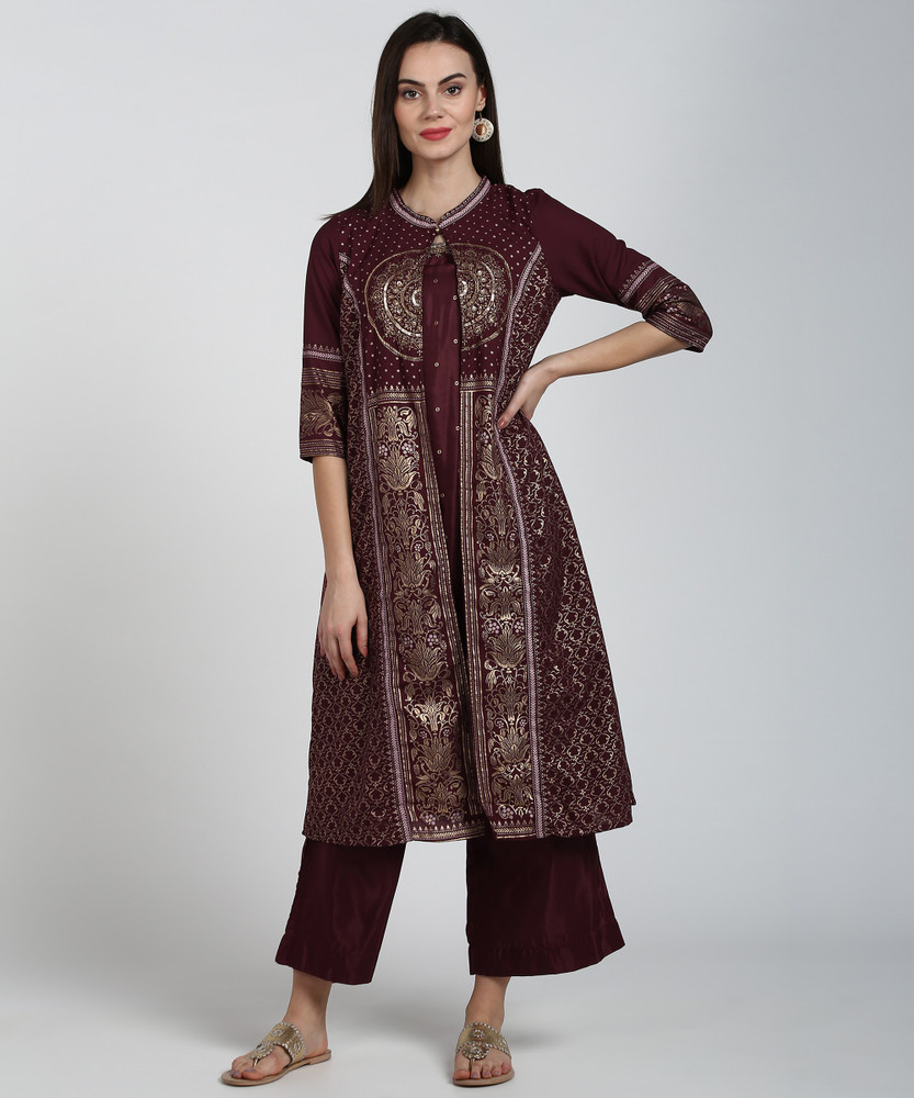 Aurelia Women Kurta Palazzo Set Buy Aurelia Women Kurta Palazzo