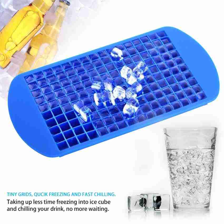 Food Level Silicone Ice Cube Maker 160 Square Tray Ice Cream Mold Summer  Drink Wine Milk Tea Ice Cube Mold Kitchen Supplies