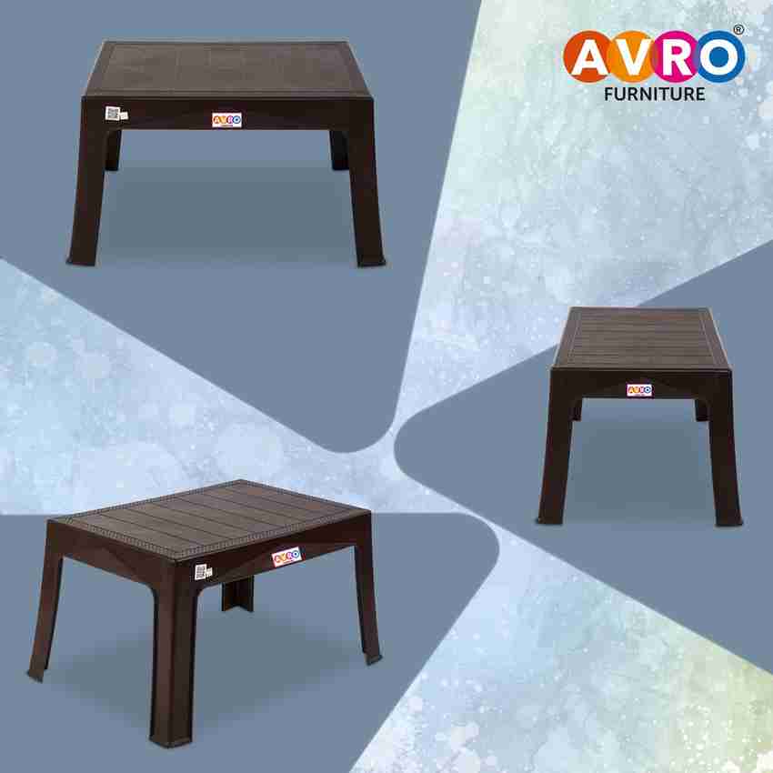 AVRO furniture FIXED CENTRE TABLE WITH 1 YEAR GUARANTEE Plastic