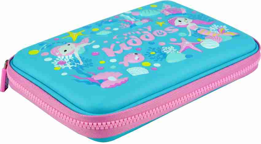 Smily Kiddos Small EVA Pencil Case - Ice Cream Blue –