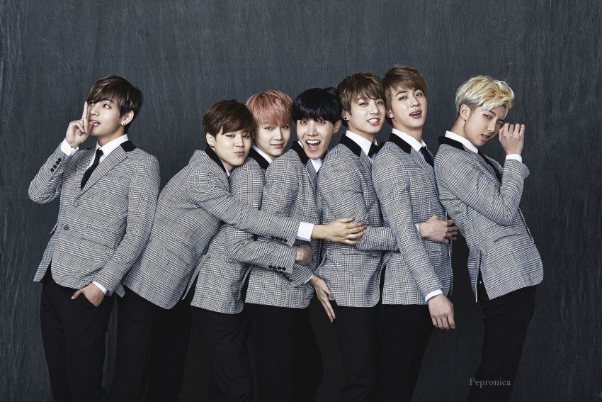 Bangtan Boys ﻿BTS Group Poster