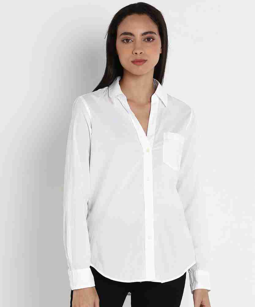 Gap white shirt ladies new arrivals