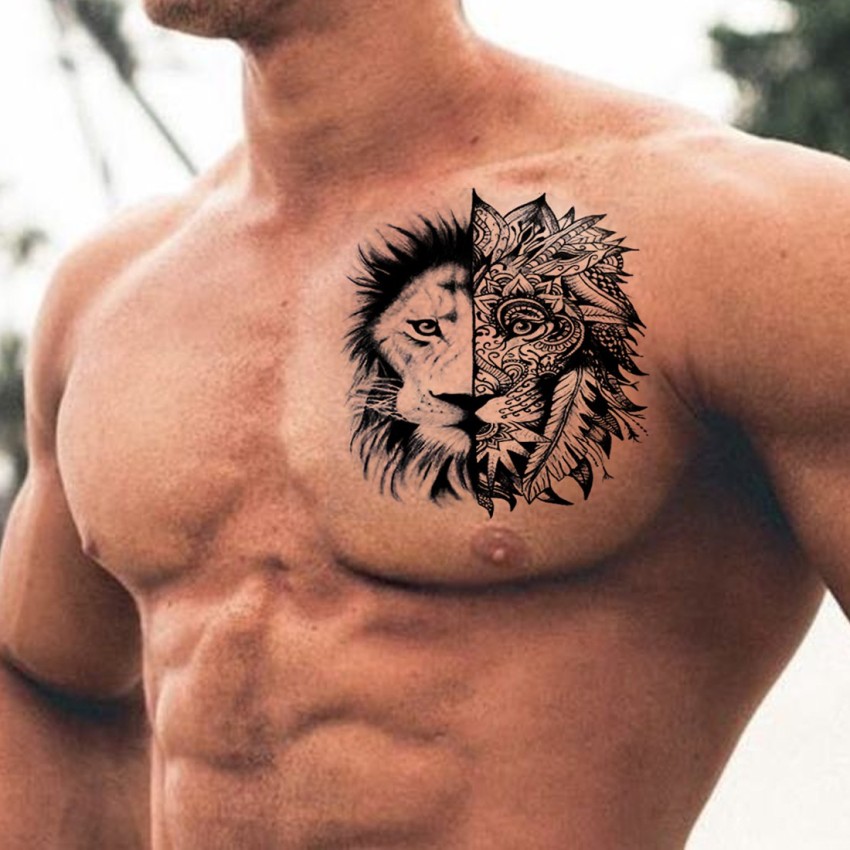 Lion Head Tattoo Designs  TheWildLifeJewelry