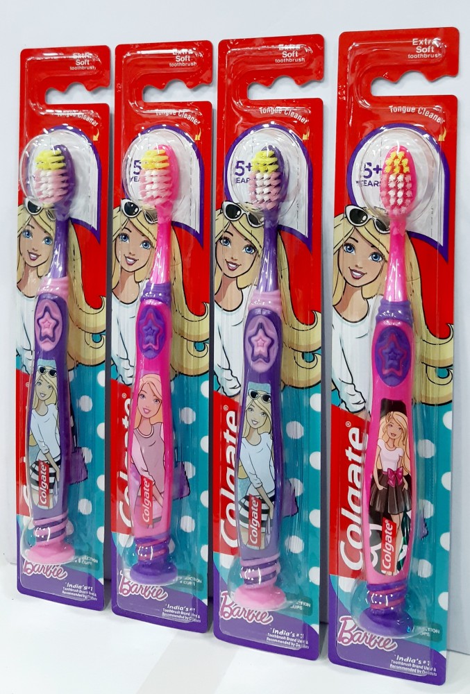 Barbie discount toothbrush set